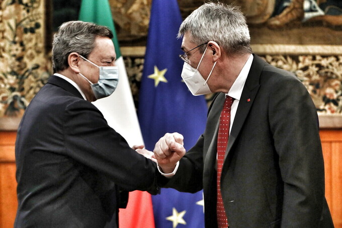 'Patto per l'innovazione del lavoro pubblico e la coesione sociale' © Marco Merlini
Roma, 10 marzo 2021
Palazzo Chigi
Sala Verde
Firma del 'Patto per l'innovazione del lavoro pubblico e la coesione sociale' con il presidente, Mario Draghi, il ministro, Renato Brunetta e i segretari generali di Cgil,Cisl e Uil