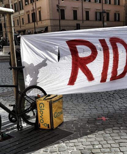 Rider: Cgil, grande rilevanza sentenza tribunale di Bologna che condanna Deliveroo test ws update